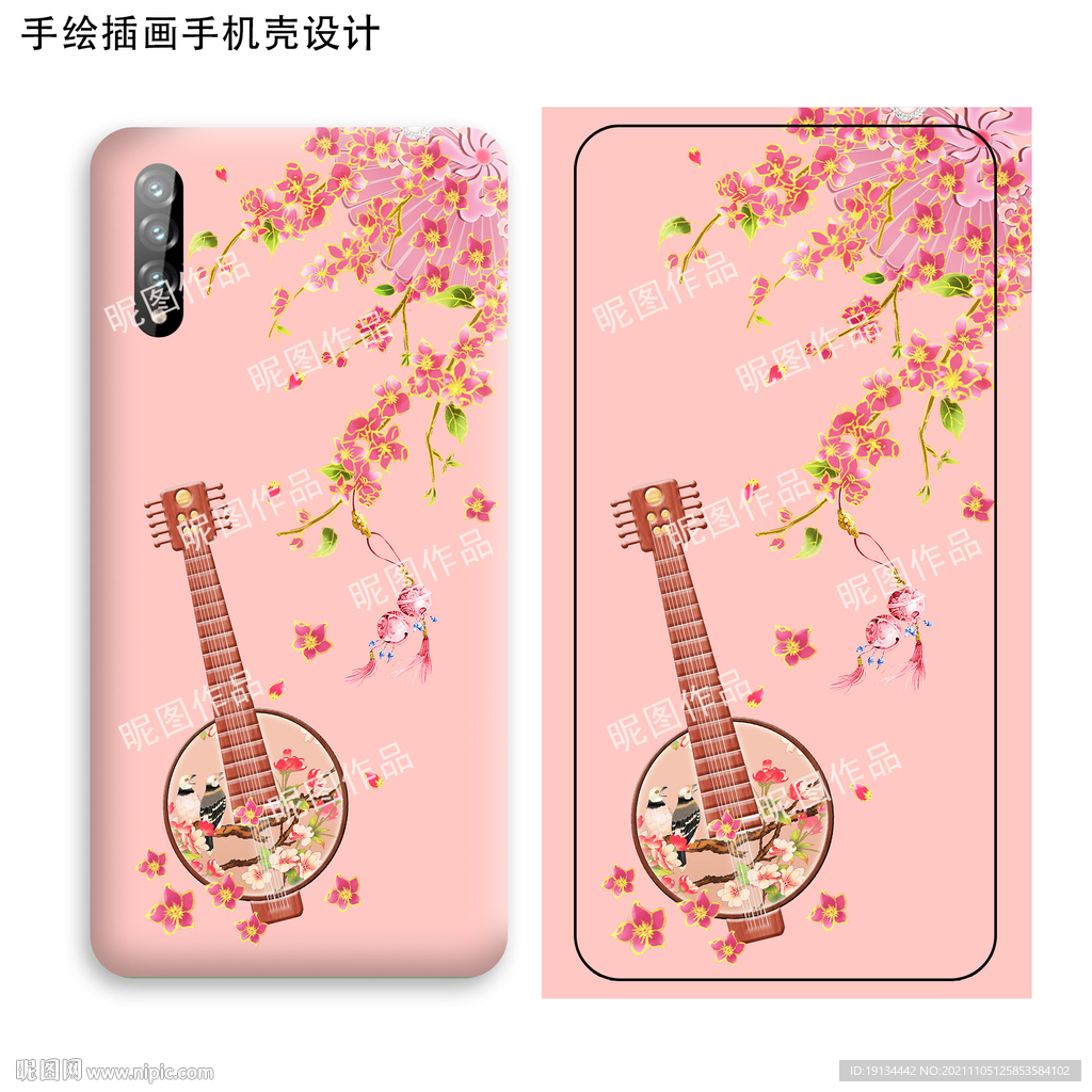 古风手机壳设计