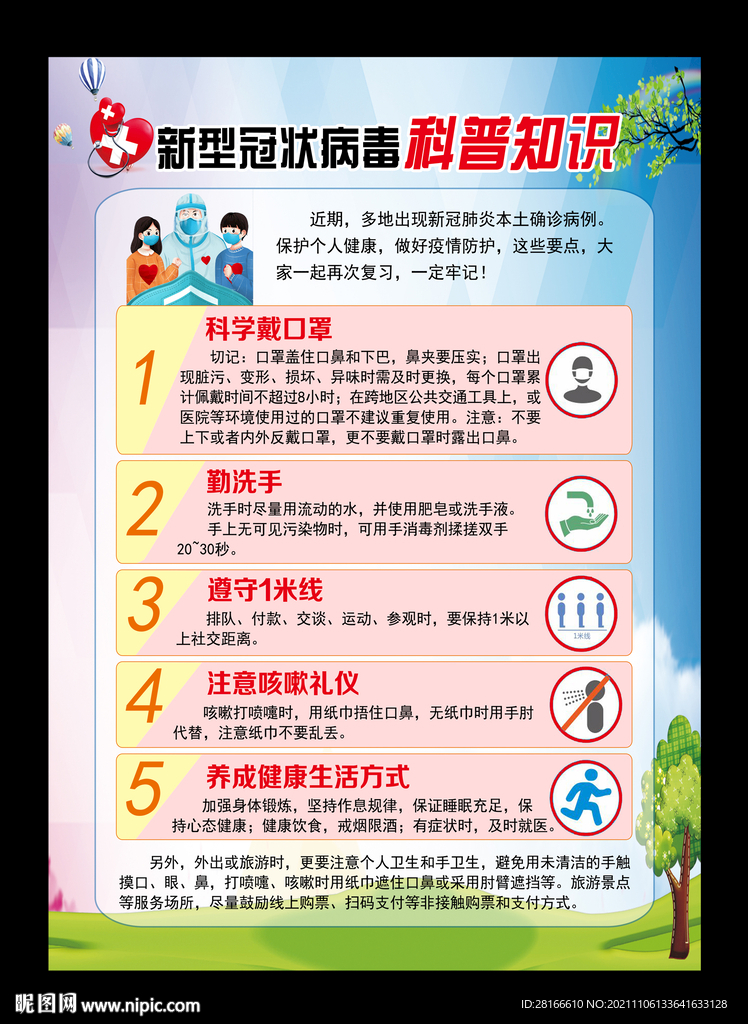 健康教育知识海报