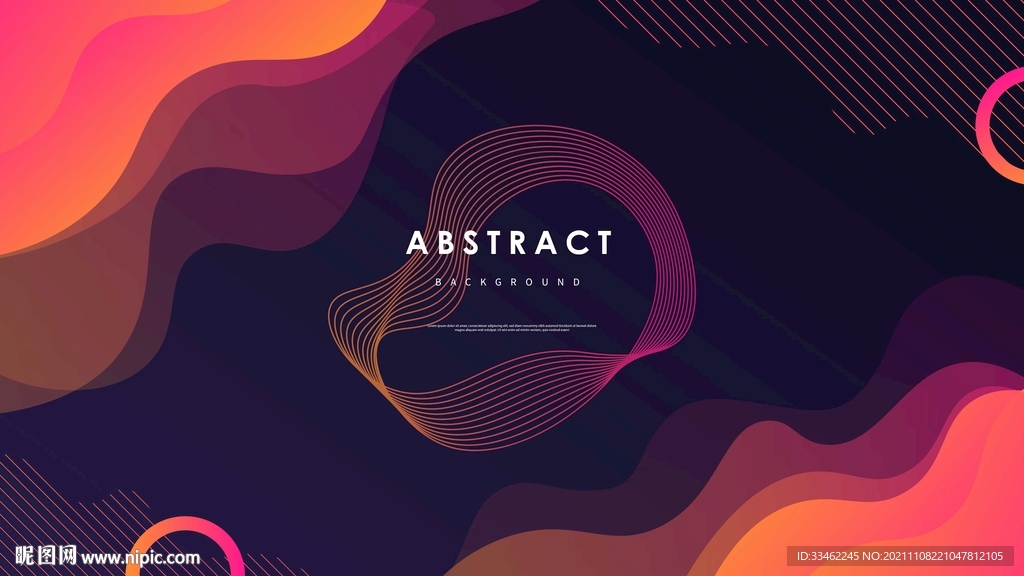 时尚动感线条背景