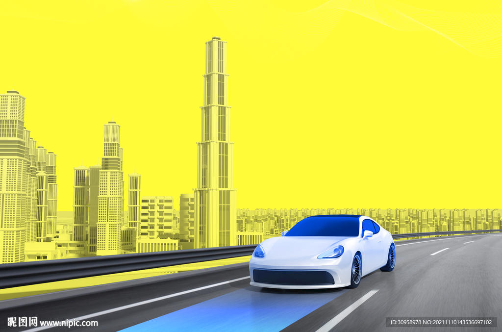 新能源电动汽车海报