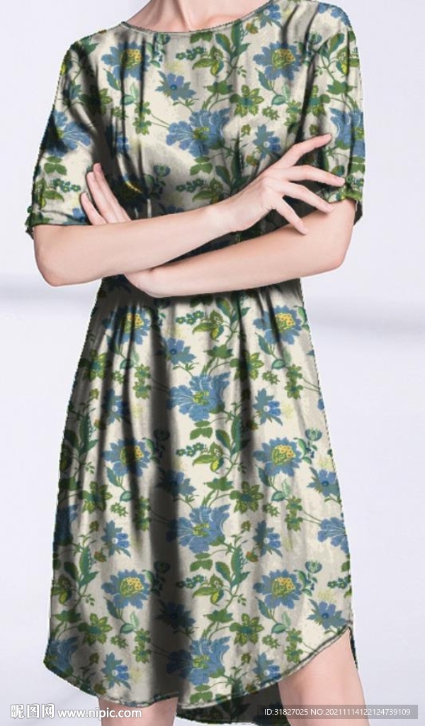 腰果花 女装  大牌乱花