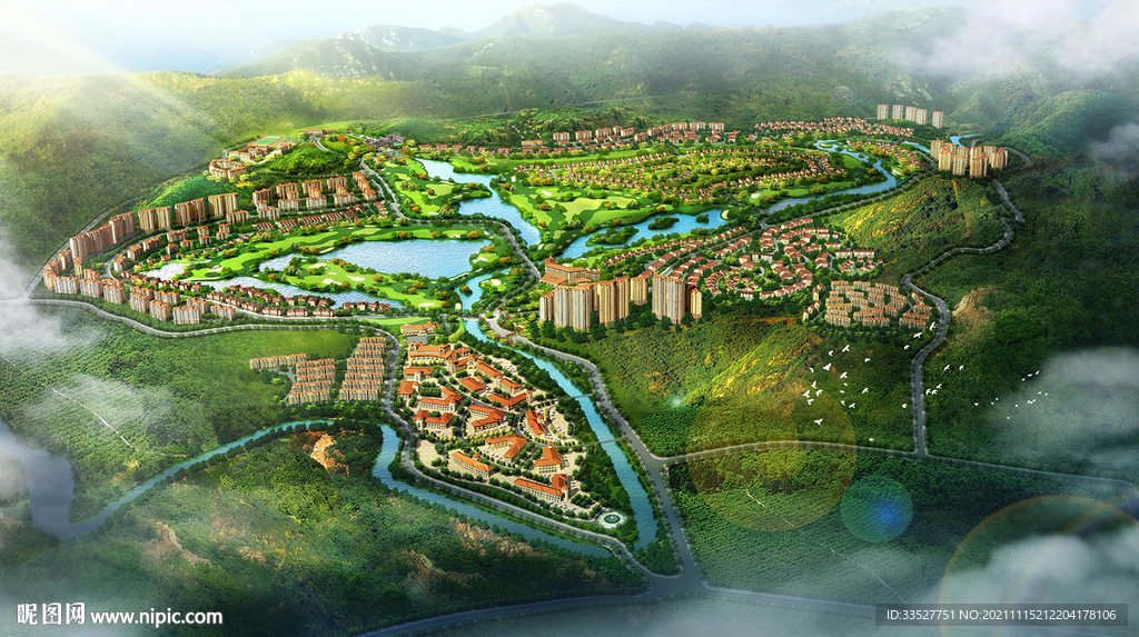 生态高尔夫住宅规划