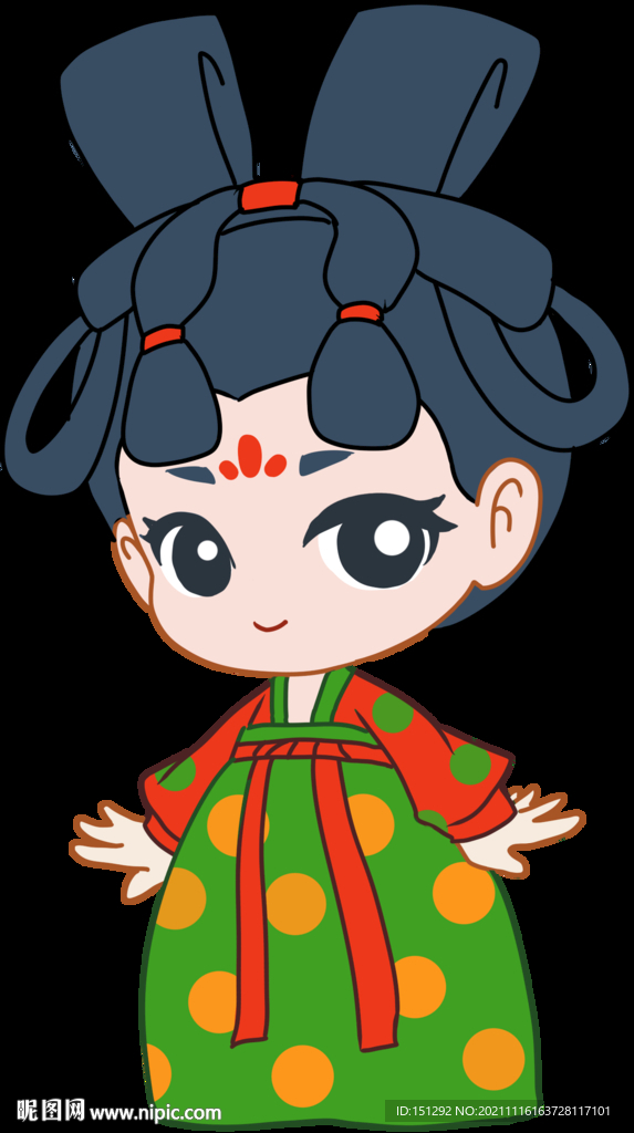 唐宫小姐姐可爱版