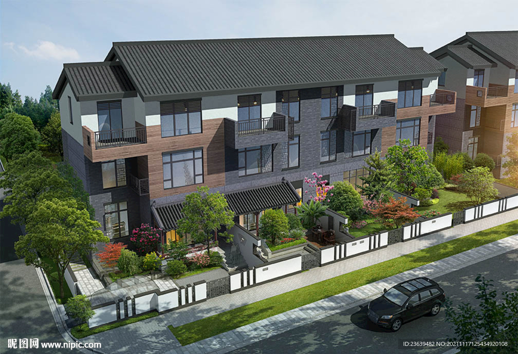 庭院设计效果图