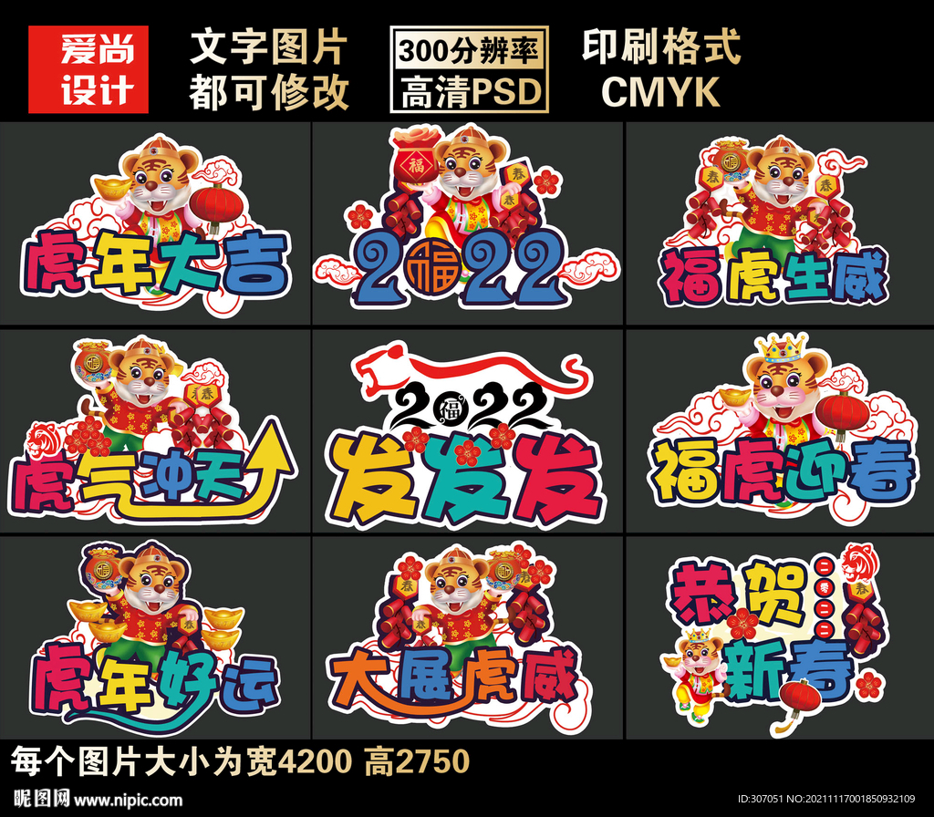 虎年拍照手举牌拍照牌