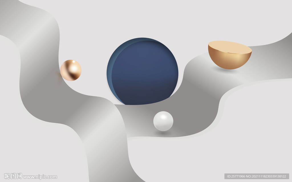 新中式3D背景墙