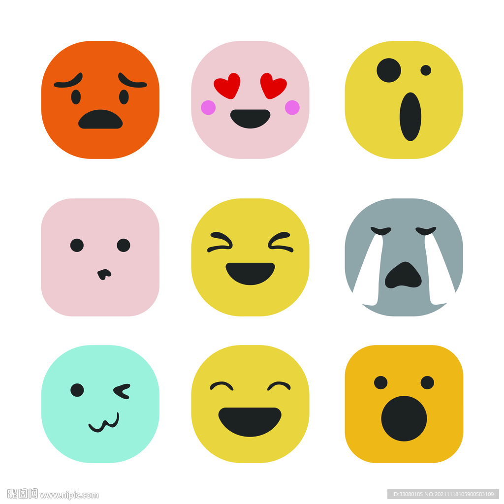 矢量表情图片