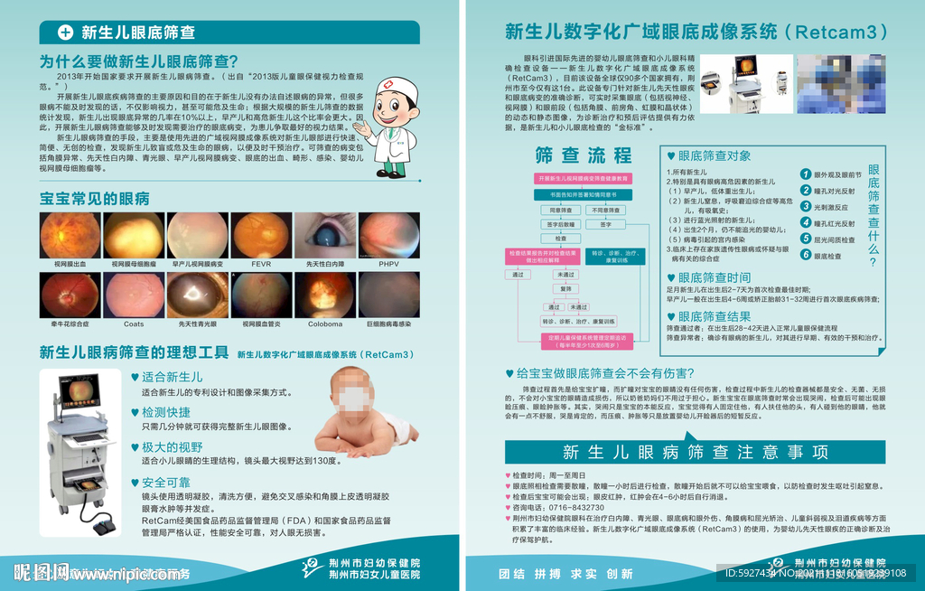 眼科展板