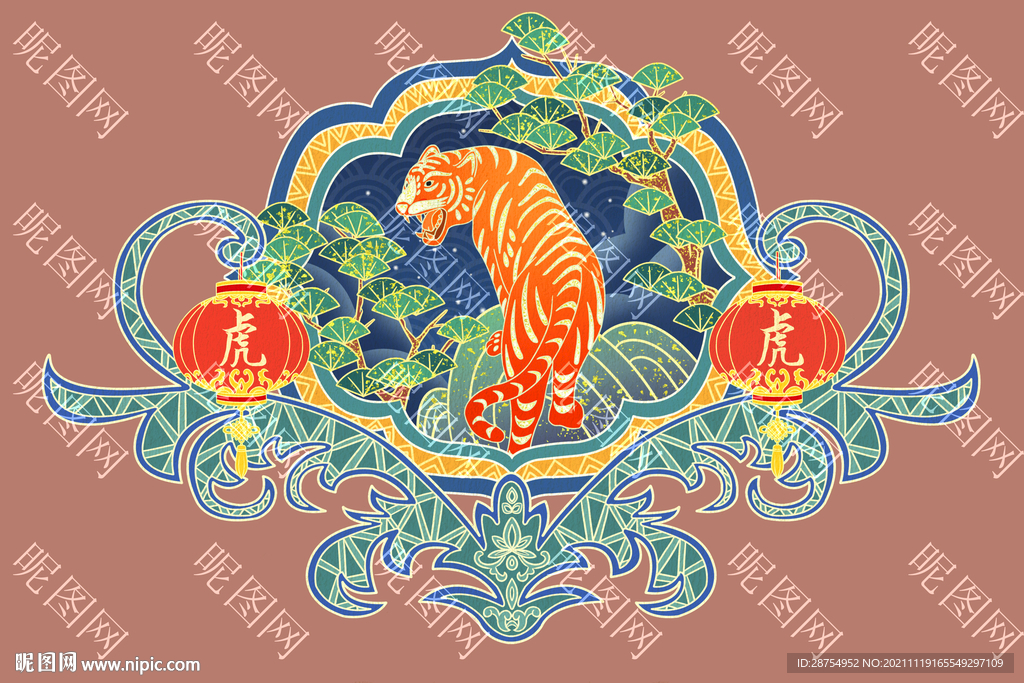 虎年插画