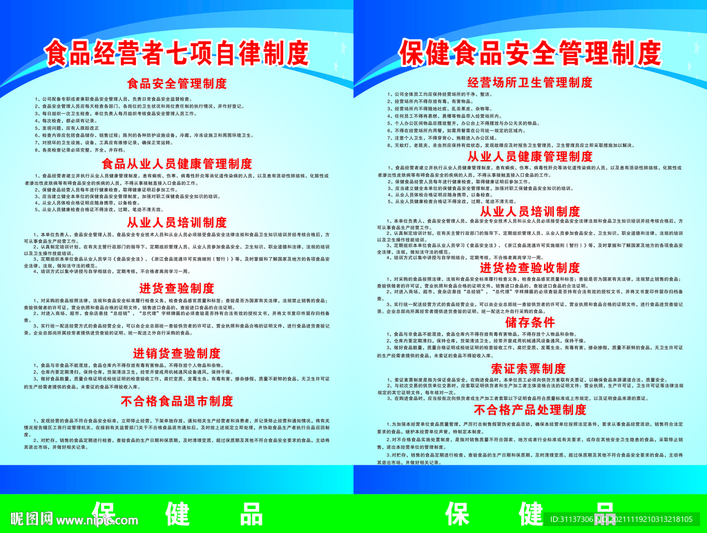 保健食品安全管理制度