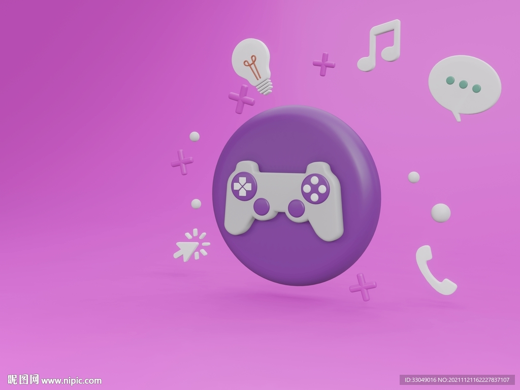 粉红色游戏背景