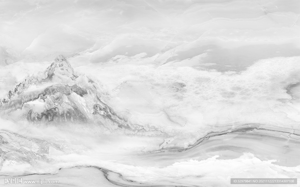 客厅爵士白背景墙 TIF分层画