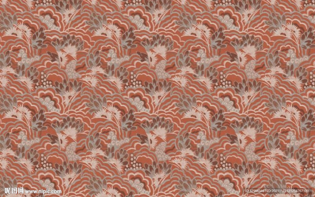 热带雨林背景墙图片