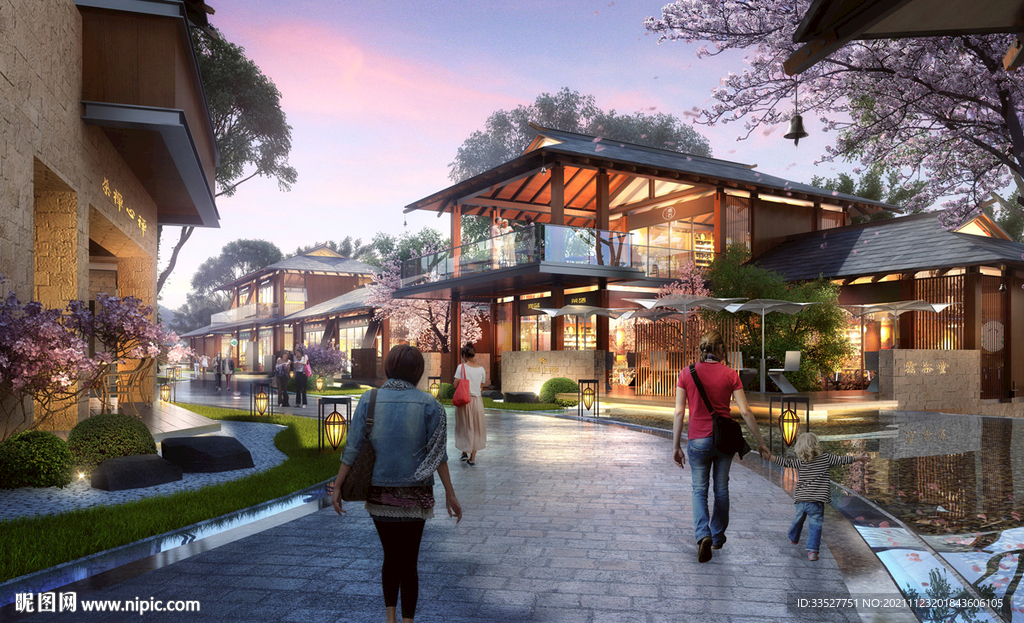 古镇度假风情街