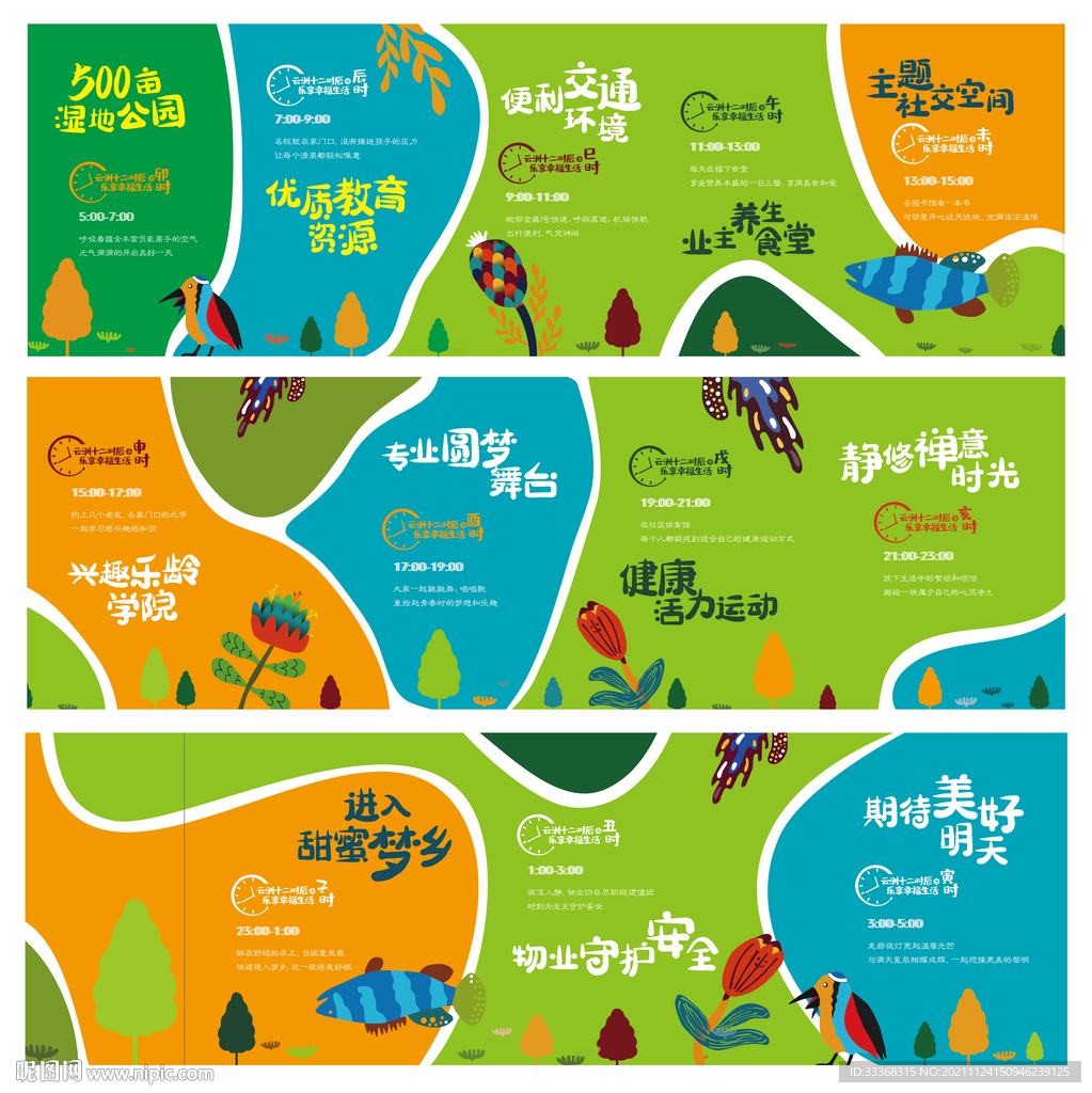 公园地产 时间表系列 