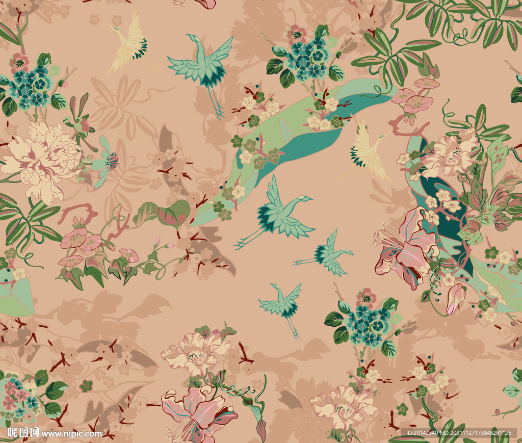 中国风数码印花