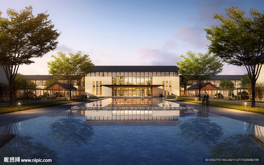 干部培训学院入口大堂