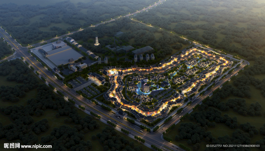 古镇旅游商业街