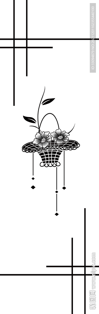高清分层透明底平开门打印图