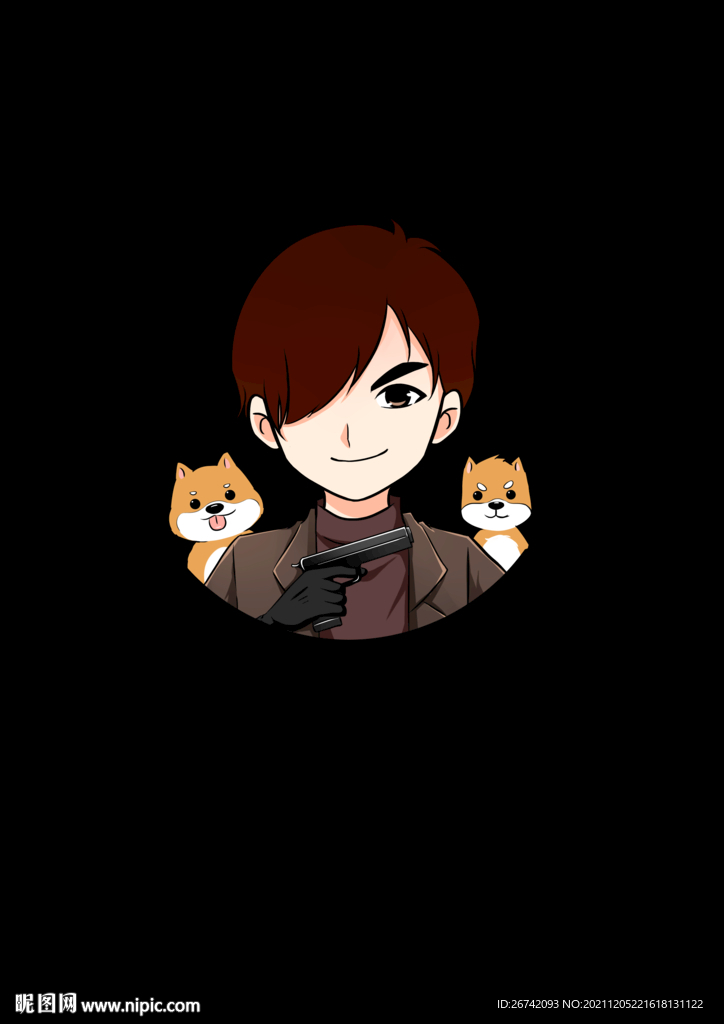 原创Q版 PSD精细分层人物