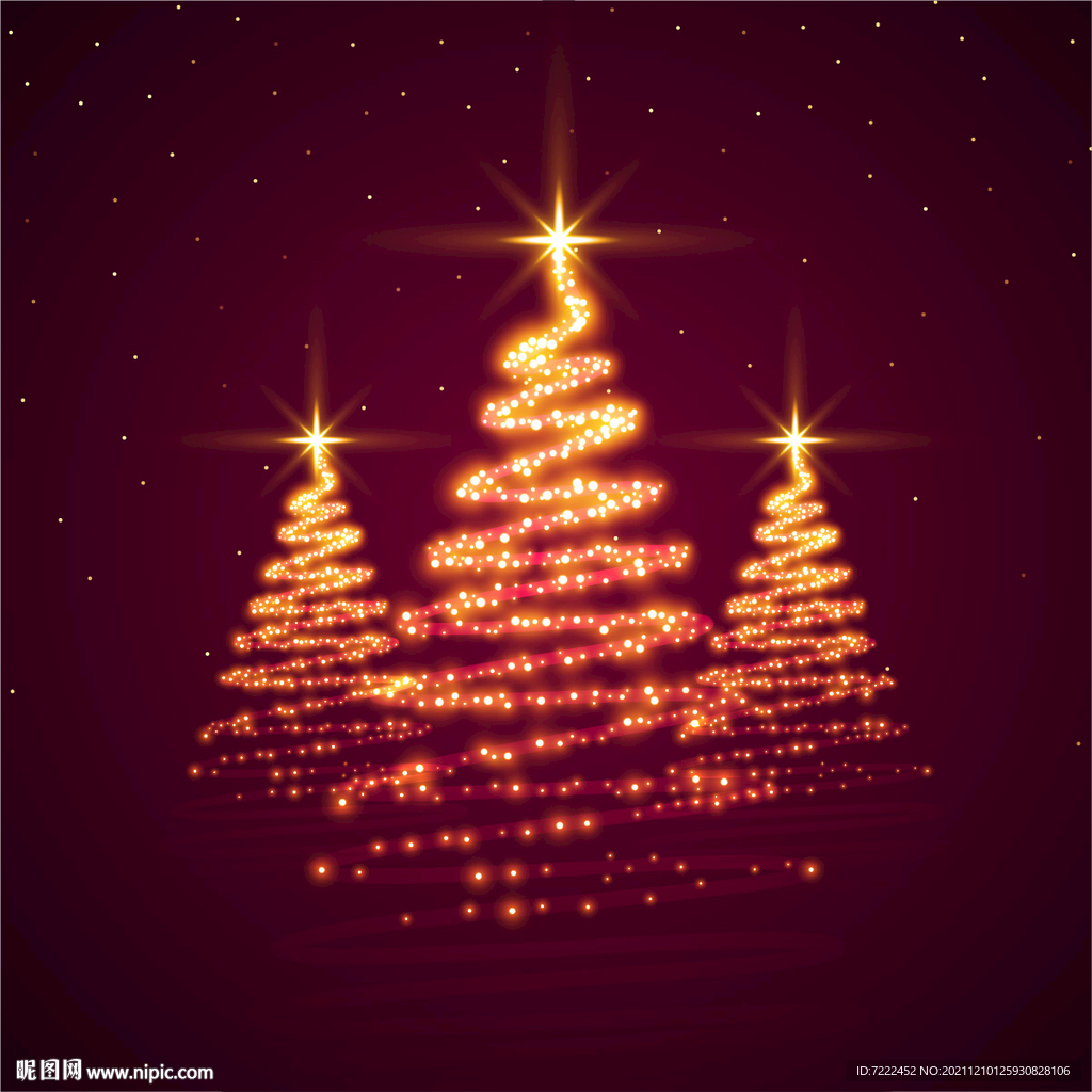 烟花效果圣诞树