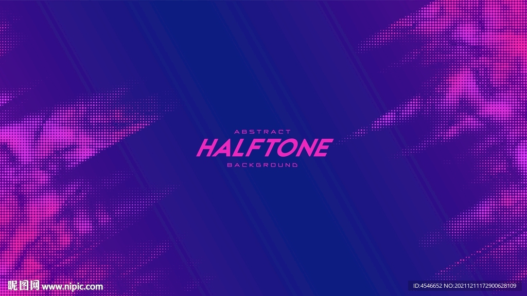 矢量紫色背景海报