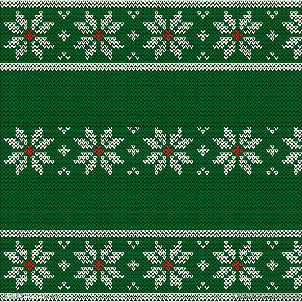 圣诞毛衣花纹底纹