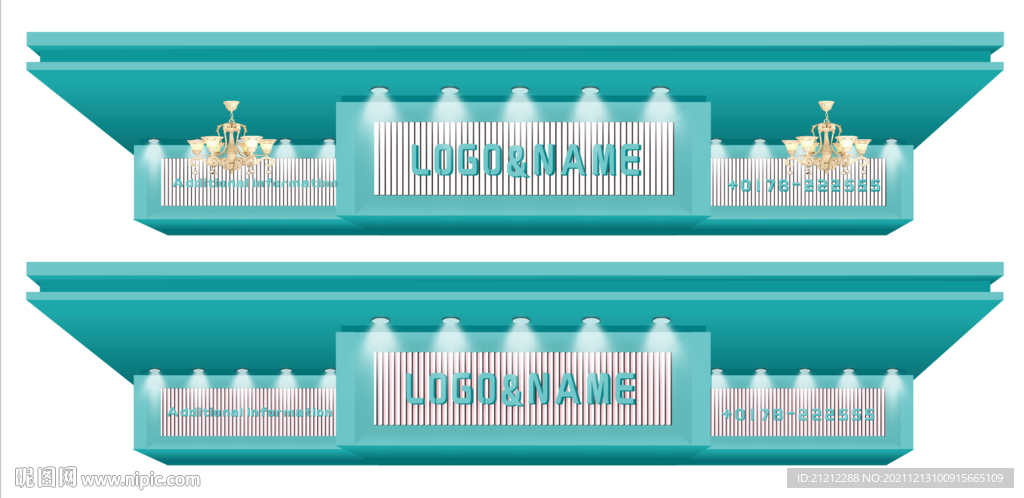 门头 店招 门面 提芬妮蓝