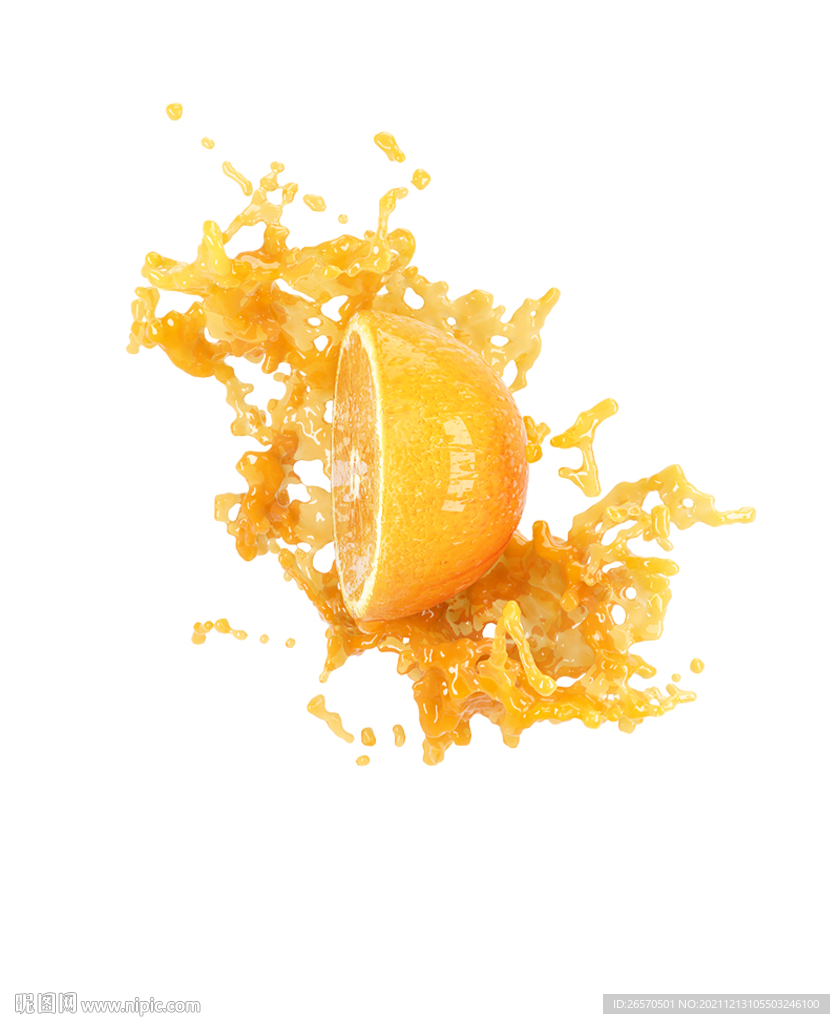 橙汁免抠图