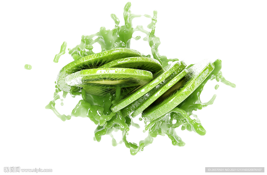 猕猴桃汁免抠图