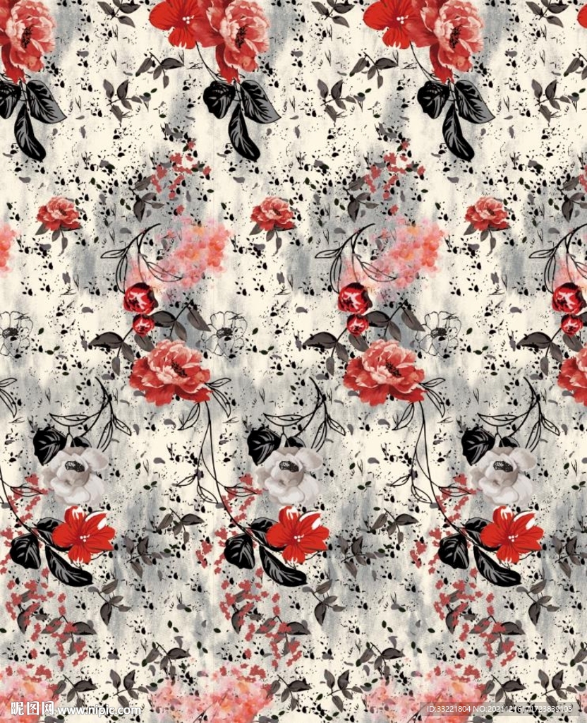 玫瑰花  小碎花  花卉