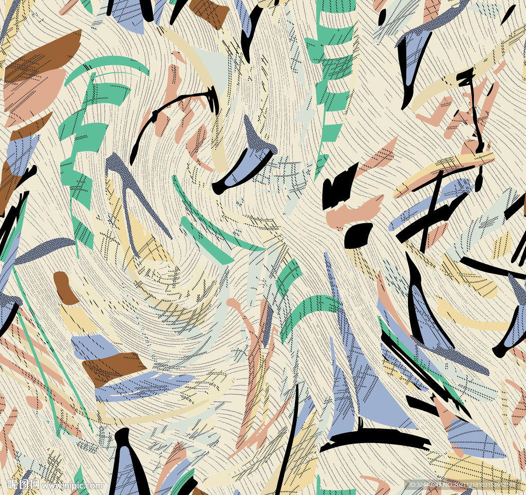 大牌  线条花  小碎花   