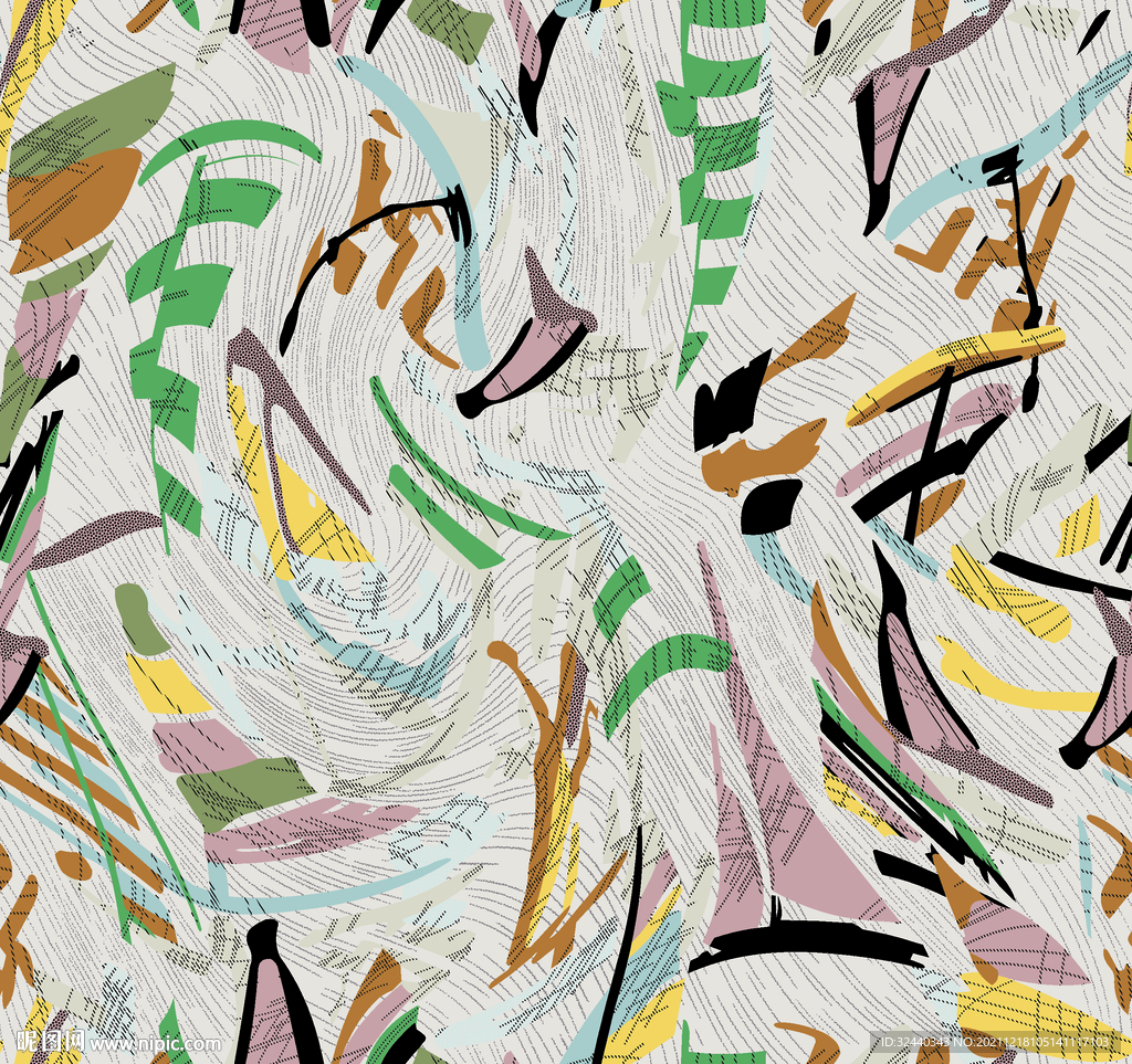 大牌  线条花  小碎花   