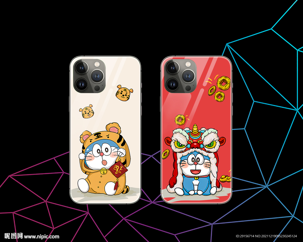 虎年手机壳 虎年图案图片