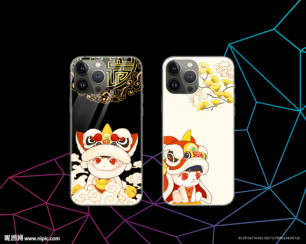 虎年手机壳 虎年图案图片