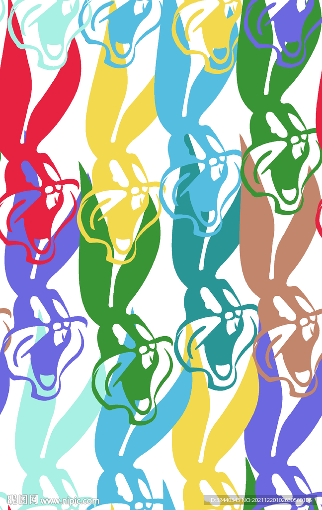 大牌  兔八哥    兔形