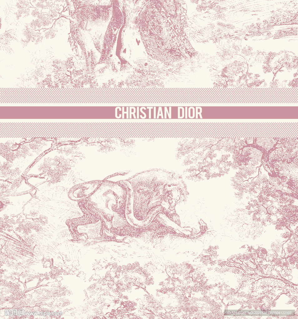 大牌   森林动物图