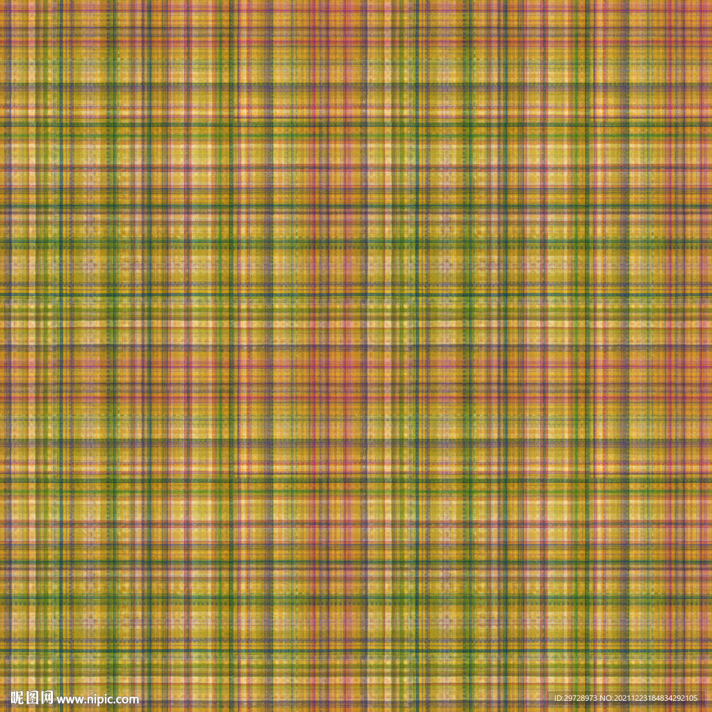 彩色格子布纹背景