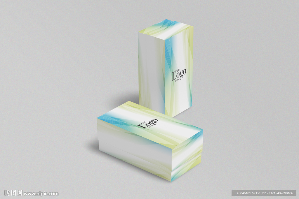 手机包装盒样机