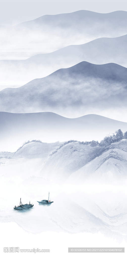 高清 现代玄关框画 TiF分层