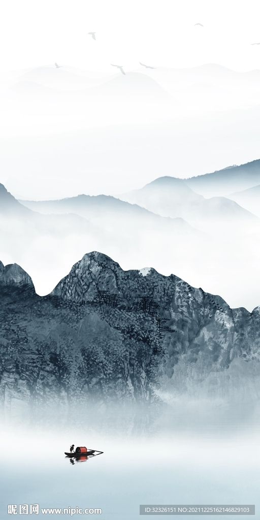 高清 玄关背景墙画 TiF分层