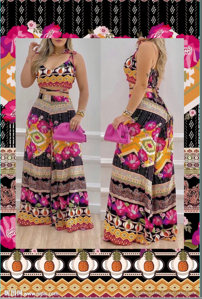 大牌花 大牌女装 大花