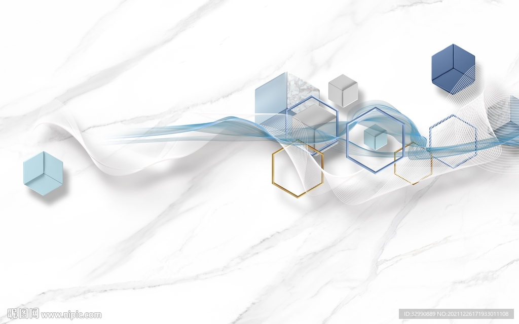 简约爵士白背景画 TIF文件