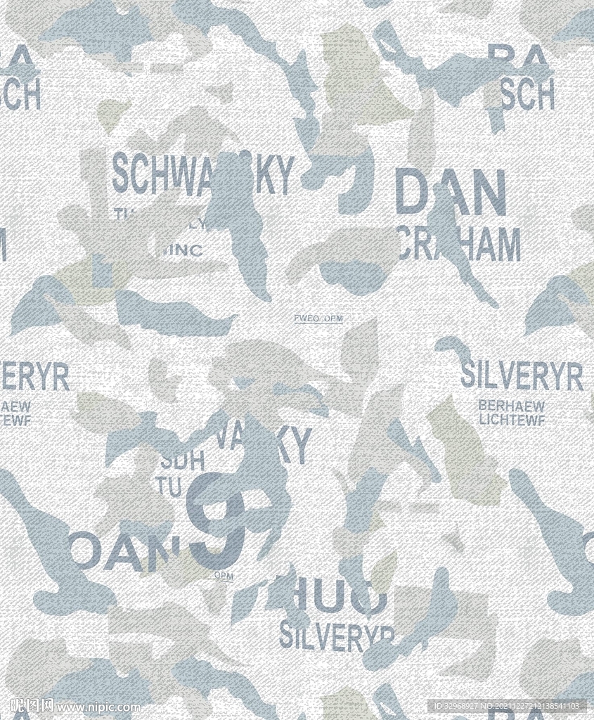 字母迷彩 通道分层