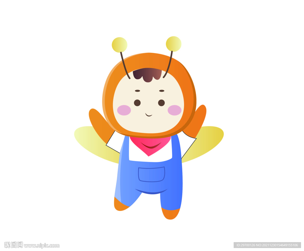卡通小蜜蜂