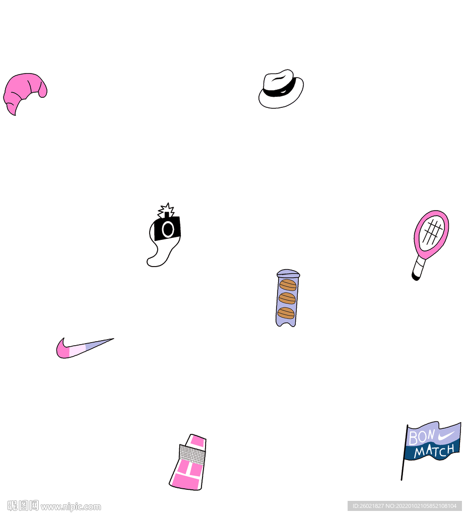 小碎花小清新数码印花