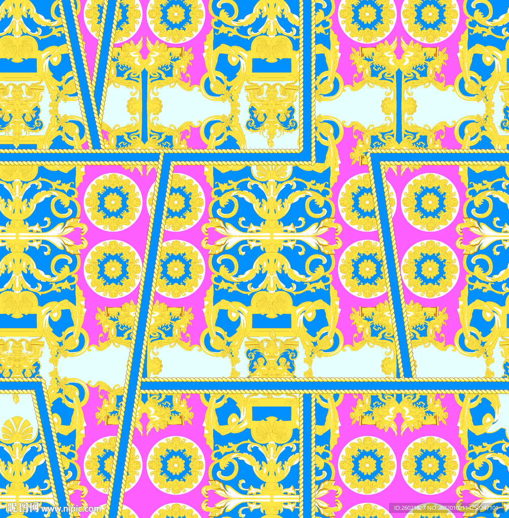 范思哲大牌数码印花