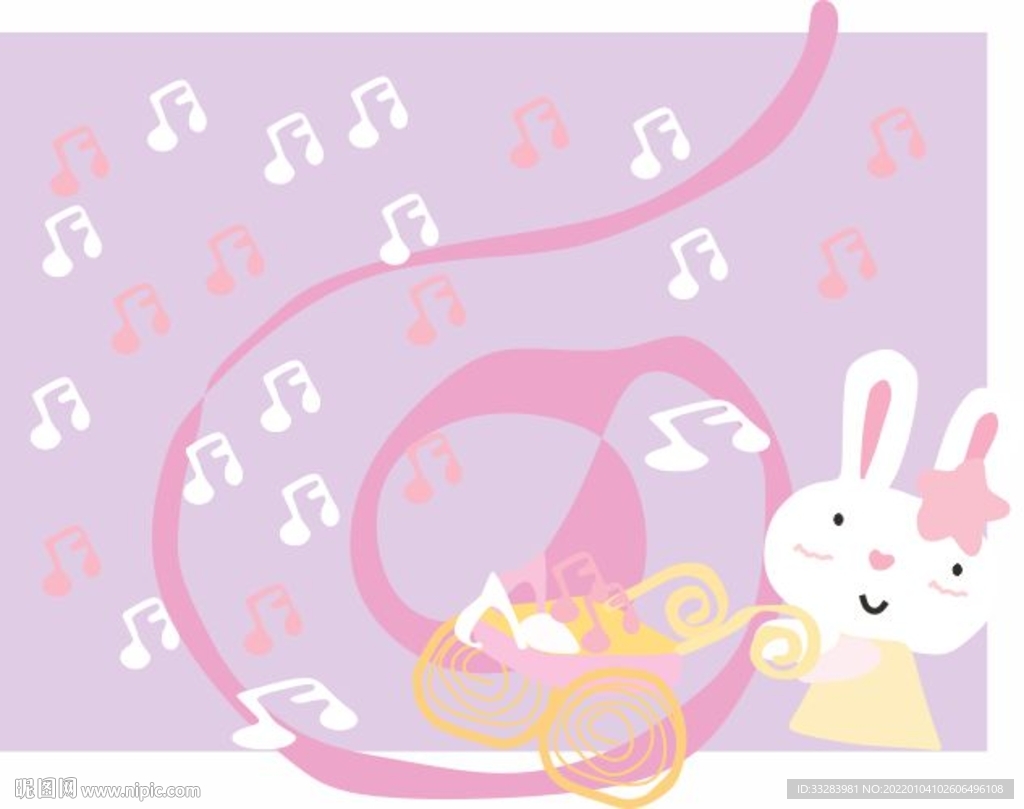 玩音符的小兔兔