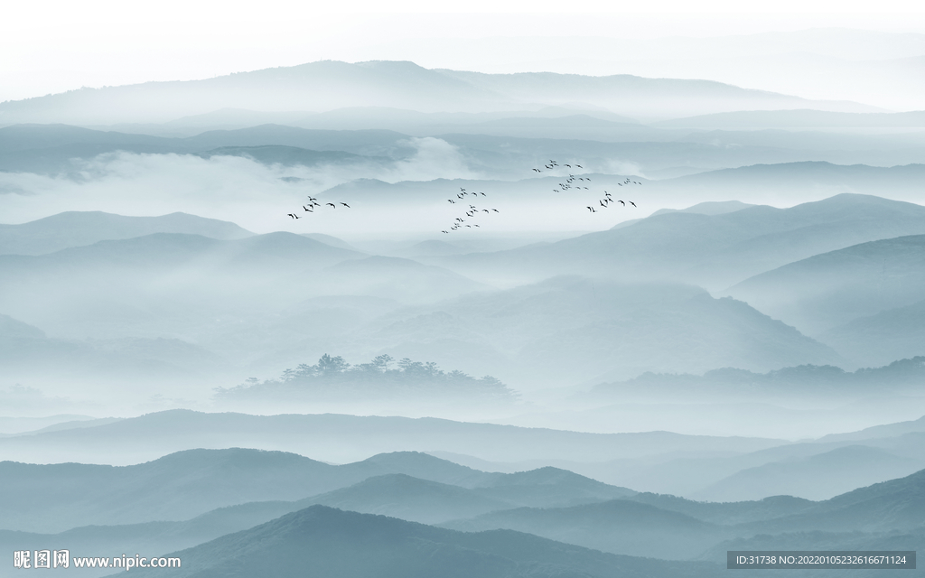 客厅卧室新中式电视背景墙