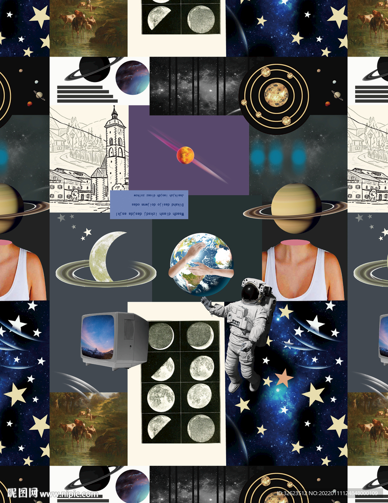 海报 宇宙 星空